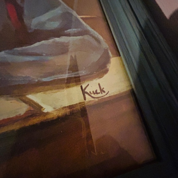 Vintage Painting from 1970’s by Sandra Kuck - Picture 5 of 7